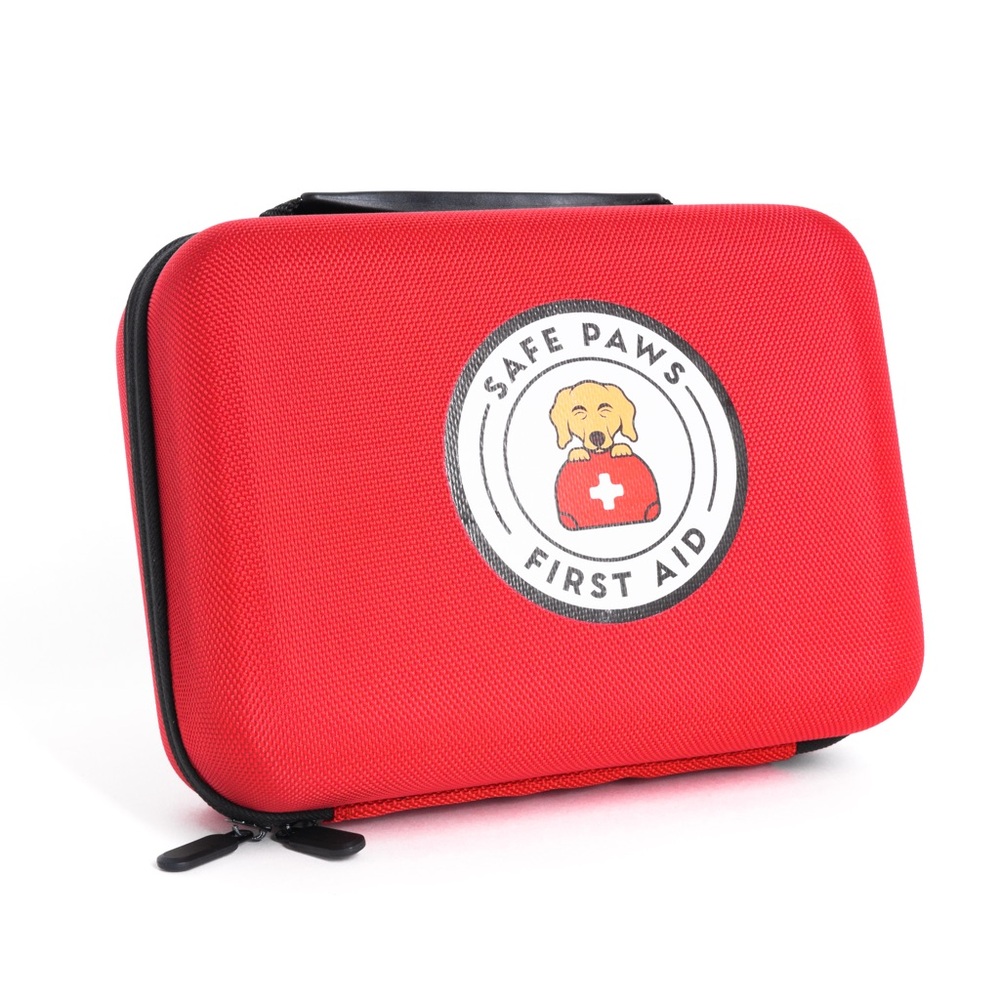 36-Piece Hard Cover Dog First Aid Kit – Travel-Friendly Pet Emergency Kit